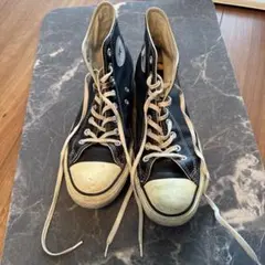 CONVERSE ALL STAR ハイカット ブラック レザー