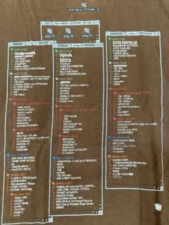 FUJIROCK 2003 Tシャツ M Bjork underworld 古着のサムネイル