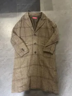 ADMIXチェック柄 ビッグシルエットオーバーサイズ チェスターコート