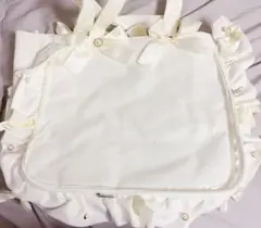 ザッカマート A4フリルデザイン痛バッグ用トートバッグ ホワイト