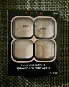 KATE ポッピングシルエットシャドウ OR-1 アプリコットポップ