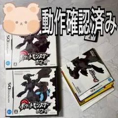 ポケットモンスター　ホワイト　NintendoDS ソフト　箱　説明書　初回限定