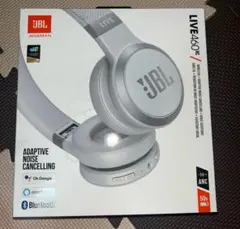 JBL LIVE460NC ワイヤレスヘッドホン ホワイト