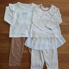 95センチ　パジャマ2枚セット　女の子