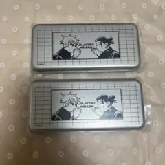 呪術廻戦 ブリキ缶ペンケース 五条悟 夏油傑 ジャンプショップ