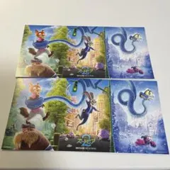 ズートピア2 入場者特典特典 2枚セット