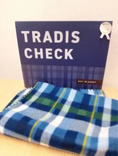 【新品】TRADIS CHECK ブランケット チェック柄　箱無し