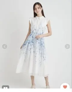 tocca スプリングガーランドドレス 花柄ノースリーブ ワンピース