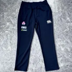 美品 Canterbury ラグビー日本代表 ウォームアップパンツ L - メルカリ