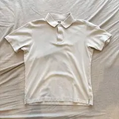 【美品】UNIQLO ユニクロ エアリズムカノコポロシャツ 02 ライトグレー