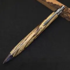 No.18ハンドメイド木軸シャーペン桜スポルテッド