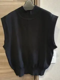 トラッツォドンナ ニットベスト ニット セット ブラック
