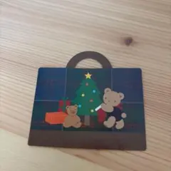 クリスマスデザインのファミリアステッカー