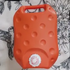 オレンジ ポリエチレン 湯たんぽ 353ml