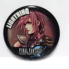 USJ×FFコラボ限定品 ファイナルファンタジーXIII ライトニング 缶