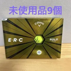【キャロウェイ】E・R・C BOLDイエロー9個