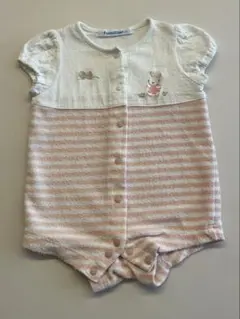 ファミリア　襟付きロンパース　60