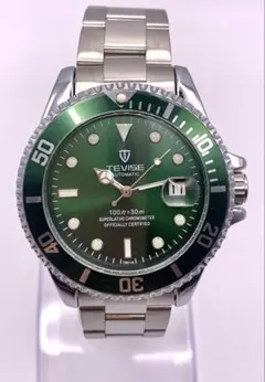 【新品・箱付き】自動巻き ダイバーズウォッチ メンズ腕時計 42mm グリーンのサムネイル