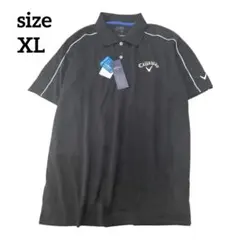 【1点限り】Callaway ポロシャツ XL 黒 ゴルフ ウェア スポーツ
