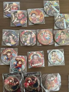 ルフィ 缶バッジ 18点 セット まとめ売り 輩 USJ 麦わらストア ルフィ 缶バッジ 18点 セット まとめ売り 輩 USJ 麦わらストア - メルカリ