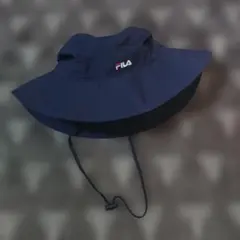 FILA フィラ　ナイロンHAT ネイビーのサムネイル