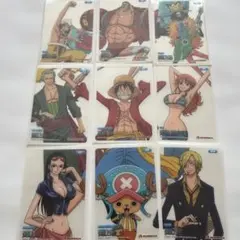 ONE PIECE シャンクス / アマダステッカーコレクション 9枚セット 