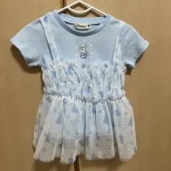 美品　branshes アナと雪の女王 エルサ トップス 90