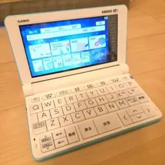 動作品 カシオ 電子辞書 XD-SX4910WE ホワイト m1989 - メルカリ