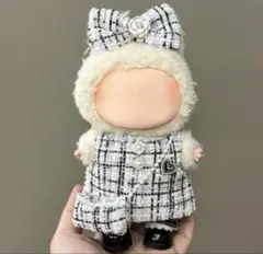 ラブブ服 17cmらぶふ服着せ替え labubu 洋服ぬい服3点セット靴 なし