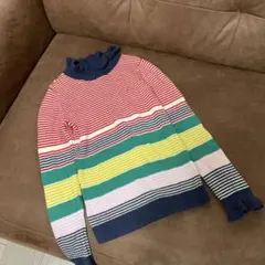 トミーヒルフィガー　カラフル　ストライプ セーター 120