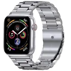 Apple Watch メタリック バンド 38/40/41mm シルバー