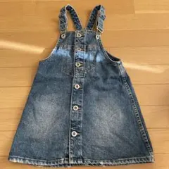 ZARAデニム ジャンバースカート 116㎝