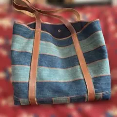 ダブルアールエル　RRL ハンドウーブン　トートバッグ