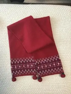 お値下げ❗️ファミリア　ニットマフラーＳ