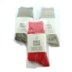 NORDISC ノルディスク HEAVY COTTON SOCKS ３足セット