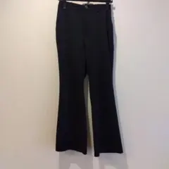 GU ブラック フレアパンツ