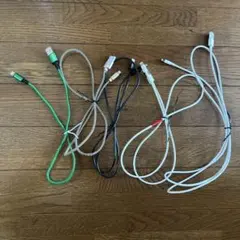 中古iPhone充電ケーブル　Lightningケーブル5本セット