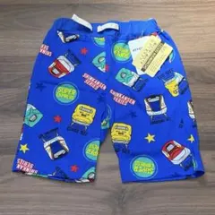 新幹線プリント ハーフパンツ 100cm