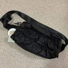 ニコアンド　フリルボディバッグ　黒　ブラック　新品未使用