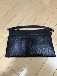 新品未使用 本革 オーストリッチ 2WAYショルダーバッグのサムネイル
