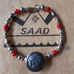 SAAD レザーバングル＆レザーリング 2点セット - メルカリ
