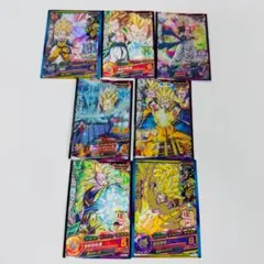 孫悟空　他　7枚まとめ　ドラゴンボールヒーローズのサムネイル