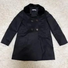 DOLCE & GABBANA ブラックダブルブレストコートのサムネイル