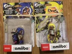 Splatoon 3 amibo blue yellow