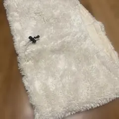 ホワイトフリースネックウォーマー