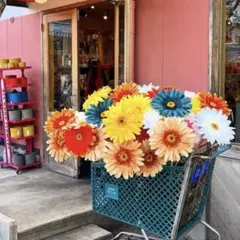 allgoodflowers ジャンボフラワー ひまわり ガーベラ 4本セット allgoodflowers ジャンボフラワー ひまわり ガーベラ 4本セット - メルカリ