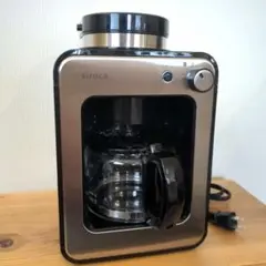 数回使用　siroca コーヒーメーカー ブラック 型番:sc-A211