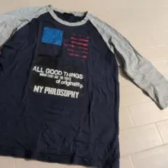 アメリカ国旗デザイン Tシャツ 160サイズ