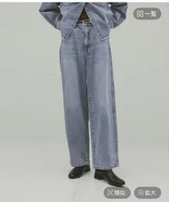 GLOBAL WORK GOODデニムバギーパンツ 498388