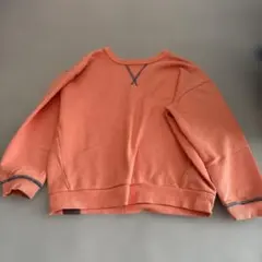 BREEZE オレンジ トレーナー サイズ120